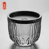 Jarra Pequeña de Vidrio Jianshui Olla Tapa Base para Olla Pequeña Taza para Lavar Té Depósito para Posos de Té Cubo Pequeño para Té Vertedor de Agua de Desecho Tetera Accesorios para Ceremonia del Té