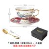 Conjunto de café de porcelana de osso de alta qualidade xícara e pires prato de lanche de leite pote de açúcar bandeja de panela de cerâmica peças soltas de cerâmica tarde flor de chá conjunto