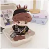 Solo Venta de RopaMuñeca de Vinilo con Colgante Dimoo Ropa de Pluto, Goofy y Pato Lucas Atuendos y Sombreros