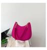 Saco Casual Messenger Bolsa Feminina 2023 Nova moda Bolsa Quadrada Pequena Sentiu-se Popular Saco Pequeno Ombro Casual Bag