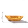 Balsa de Bambú Flotante Creativa Hoja de Loto Micropaisaje Pecera Acuario Paisajismo DIY Accesorios de Decoración Adornos Miniatura Pequeños