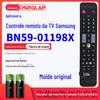 Adequado para Controle Remoto de TV LCD Samsung Samsung Aa59-00797A Molde Original