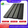 Fabricantes de extrusão fornecem perfis plásticos planos de PVC pretos perfis plásticos de PVC resistentes ao desgaste resistentes a UV