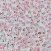Nova resina unha joias rosa luminoso urso copo desenhos animados bonito rabanete coelho garrafa unha Pack