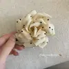 Pinza de Plátano de Flores de Lunares para Mujer, Pinza Vertical para Cola de Caballo Alta, Pinza para Cabello de Medio Recogido, Pasador, Pinza de Tiburón, Accesorio para el Cabello