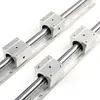 Riel de Guía Cilíndrico SBR con Soporte de Aluminio SBR10 12 16 20 25 30 35 40 50