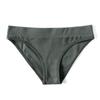 AliExpress Europeu e Americano estilo esportivo algodão costela alta elástica cuecas femininas de abas largas quadril envolto em cueca atacado