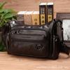 Bolso Transfronterizo para Mujer Bolso Cruzado de Hombro de Piel de Vaca Bolso Casual para Madres Mujeres de Mediana Edad y Mayores Multibolsillos Gran Capacidad Bolso Cruzado