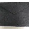 Bolsa de Arquivo A4 em Feltro de Cor Sólida Maleta de Negócios Pasta Dobrável Estilo Envelope Bolsa de Armazenamento de Documentos Fabricação Personalizada de Fábrica