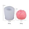 Difusor de Aroma Pedra Flor Rosa Molde Decorativo de Silicone Resina Gesso Aromaterapia DIY Suprimento Transfronteiriço
