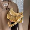 Bolso Popular de Este Año Bolso Nube Plisado Nicho Francés Nuevo para Mujer 2024 Bolso Bandolera de Cadena Versátil de Alta Gama
