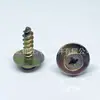 Adecuado para Parachoques de Coche, Guardabarros, Salpicaderas, Tornillos Autorroscantes, Tornillos Rápidos, Tornillos Externos Hexagonales con Arandelas