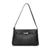 Bolso bandolera de cuero genuino de lujo transfronterizo para mujer, bolso de hombro popular transfronterizo, bolso de mano de moda para madres de mediana edad