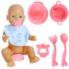 Nuevos accesorios para muñecas americanas de 18 pulgadas vajilla muñeca xiafu juguete para casa de muñecas de niños biberón botella de jugo
