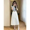 Deslumbrantes Looks Estilo Coreano, um Conjunto Completo de Vestidos para Mulheres, Novos Modelos Verão 2026, Belos e Deslumbrantes Vestidos Longos Brancos