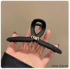Elegante Pasador Grande Coreano Pinza para el Cabello Femenina de Alta Gama Clip Pasador Clip de Tiburón Atmósfera Ins Adorno para la Cabeza Accesorios para el Cabello Especial