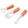 Utensilios de cocina de 9 piezas, pala para pizza, cepillador de melones, separador de claras de huevo, extractor de frutas, recogedor de bolas de fruta, cocina