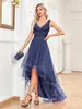 Vestido de Dama de Honra de Chiffon Estilo Europeu e Americano com Decote Duplo em V, Saia Longa, Sem Mangas, Corte A, Barra Larga, Lantejoulas, Vestido de Gala de Alta Costura com Recortes