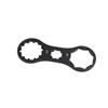 Herramienta de Reparación de Bicicletas Llave para Tapa de Hombro de Horquilla Delantera Herramienta de Extracción de Tapa Superior de Amortiguador Herramienta para Bicicleta de Aleación de Aluminio