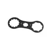 Llave para tapa de hombro de horquilla delantera de bicicleta de montaña llave para tapa de biela Torx de bicicleta herramienta de reparación conveniente