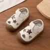 Turbante para Niños Zapatos de Estrella Primavera Verano Niña Bebé Suela Suave Zapatos Caminadores Niño Pequeño Zapatos Deportivos Primer Cumpleaños Bebé Pequeño Sandalias