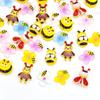 Accesorios para Uñas de Dibujos Animados Abejita Transfronterizos Decoración de Uñas Flor Abeja Accesorios para Pasadores DIY Venta al por Mayor
