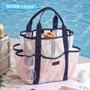 Bolsa de Malla para Natación Gran Capacidad Bolsa de Baño Malla para Artículos de Aseo Fitness Bolsa de Gasa para Guardar Trajes de Baño Bolsa de Viaje para Playa 25 Años