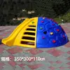 Espaço Externo para Crianças de Jardim de Infância Estrutura de Escalada Cápsula Espacial Rampa de Escalada Espessa de Plástico Interior Brinquedo de Escalada em Rocha Hemisférica