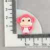 Accesorios para el Cabello, Pinzas para el Cabello, Parches de Resina de Dibujos Animados, Materiales Brillantes de Pegamento Cremoso para DIY, Accesorios de Animales Mono, Accesorios para Fundas de Teléfono