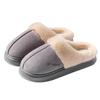 Zapatillas de algodón para mujer, otoño e invierno, nuevas, de lana, felpa, cálidas, de suela gruesa, antideslizantes, de algodón, para hombre y estudiante, venta al por mayor