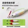 Venta al por mayor del fabricante Lanzamiento de larga distancia Flotante Placa de hierro Señuelo para pesca en agua dulce y salada Cebo desnudo para Lucio y Lubina