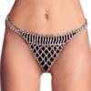 Explosões transfronteiriças multi-camada malha sexy tanga europeia e americana boate completa diamante cadeia do corpo cadeia da cintura cadeia do corpo