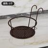 Grades de Ferro Forjado Guarda-corpo Varanda Suporte para Flores Suporte para Vasos de Flores Pendurados Pothos Suculenta Suporte para Flores de Orquídea Penduradas Estante de Armazenamento para Sala de Estar