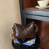 Bolso de Cubo Retro Transfronterizo para Mujer 2026 Nueva Moda Bolso de Hombro Sencillo de Nicho Versátil para Viajes Cotidianos Bolso Cruzado