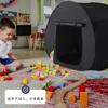 Tienda sensorial negra de apertura rápida impermeable anti-mosquitos ultraligera plegable para niños autistas transfronterizos, casa segura para exteriores y interiores