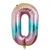 Globos Grandes Digitales de Papel de Aluminio Versión Americana de 40 pulgadas Empaquetados Individualmente Decoraciones de Cumpleaños para Niños Globos Flotantes de Helio
