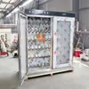 Secador de botas a prueba de explosiones para minería, equipo de secado de acero inoxidable para las botas de los trabajadores de minas de carbón, esterilización UV y desodorización