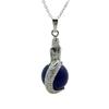 Collar con colgante de gema de sirena de ágata de cristal con cuentas redondas, Amazon, eBay, comercio exterior transfronterizo, joyería, lote de joyería