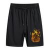 Ataque ao Gigante Europeu Camiseta de Manga Curta Masculina Attack on Titan Shorts Europeus Masculinos de Verão