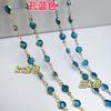 Acessórios de Corrente DIY, Conectores com Tachas na Borda, Joias para Pulseira e Colar, Acessórios para Roupas, Cobre Puro Conservador de Cor, Correntes Atacado Yiwu