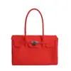 Bolsa Kelly de gelatina estilo kiikii feita sob medida, nova bolsa de praia de PVC 2026, bolsa tote de gelatina de grande capacidade