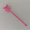 Novo Misturador de Coquetel Acrílico para Festa de Verão Misturador de Bebida Laço Etiqueta para Taça de Vinho de Festa Palito