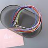 Diadema de Tela Universal de 5 mm para Adultos y Niños, Multicolores, Accesorios Coreanos para Diademas DIY, Material para Accesorios de Cabello de Niña