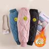 Pantalones de Algodón para Niños, Pantalones Acolchados de Terciopelo a Prueba de Viento para Niños, Pantalones Gruesos para Mujer, Pantalones Exteriores Cálidos para Niños Tallas Medianas y Grandes, Ropa para Niños al por Mayor
