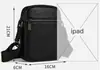 Bolso de Cuero para Hombre, Bolso de Hombro para Hombre de Cuero Genuino, Compartimentos Múltiples, Piel de Vaca de Primera Capa, Bolso Cruzado Multifuncional, Bolso de Hombro de Alta Gama de Gran Capacidad