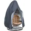 Silla colgante, columpio nido de pájaro, silla de ratán, hamaca, cesta colgante para patio exterior, pasillo, balcón, funda para la lluvia, funda para protección solar