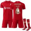 Club No 2425. 11 Salah Patrón de Trofeo Dorado Nuevo y Viejo Liverpool Edición Conmemorativa de Victoria Traje de Jersey