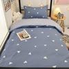A6L Algodón Dormitorio Estudiantil Juego de Tres Piezas Cama Superior e Inferior Ropa de Cama 100 Sábana Funda de Edredón Juego de Seis Piezas Edredón