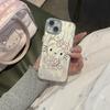 Capa de celular colorida com desenho de diamante KT Kitten para Apple 15ProMax iPhone14 resistente a quedas 13 fofo 12 personalidade