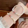 Venda Direta de Fábrica de Pulseiras de Pérola Natural, Pulseiras de Jade Cristal de Morango, Joias de Design Original, Acessórios Doces e Elegantes